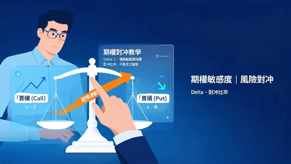 Delta對充值是什麼?一次看懂期權敏感度與對沖比率 Delta對充值是什麼?一次看懂期權敏感度與對沖比率