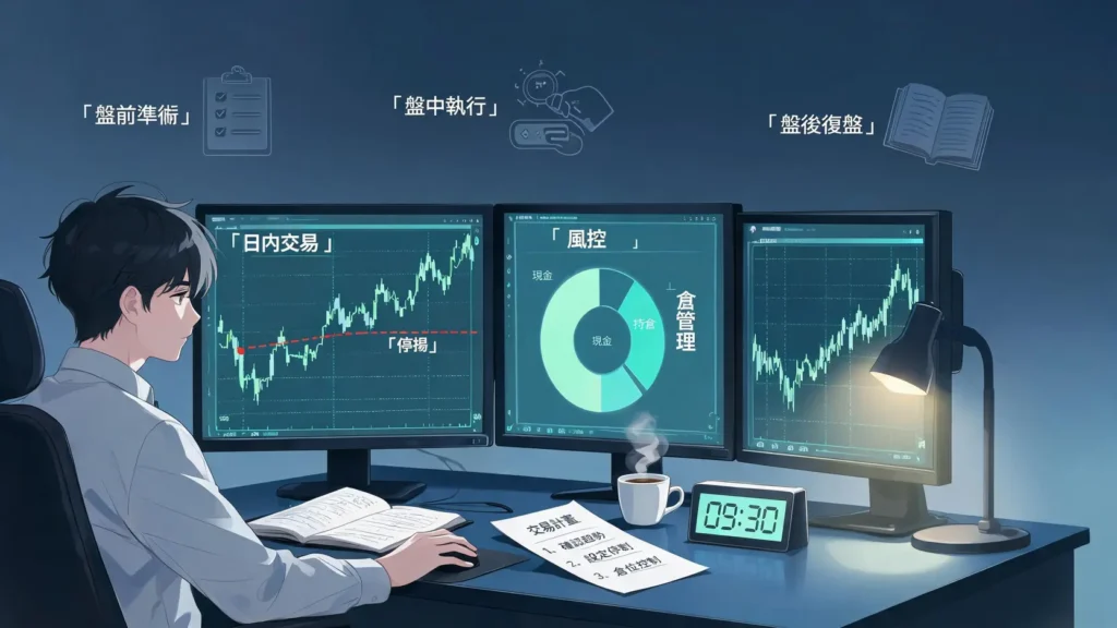 Daytrading日內交易怎麼開始?新手入門步驟與風控教學 Daytrading日內交易怎麼開始?新手入門步驟與風控教學
