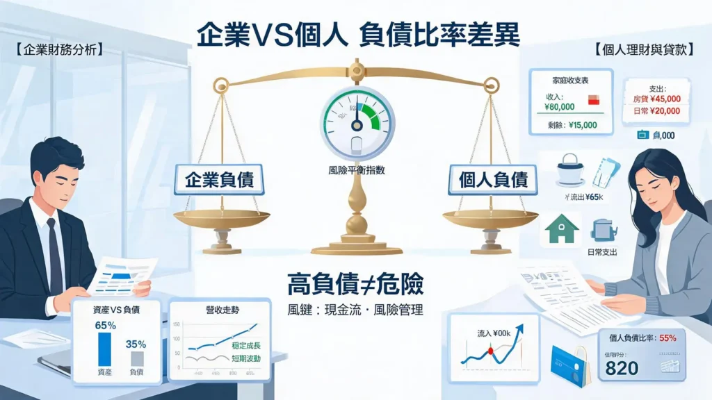 Debtratio負債比率多少算高?企業與個人差異完整解析 Debtratio負債比率多少算高?企業與個人差異完整解析