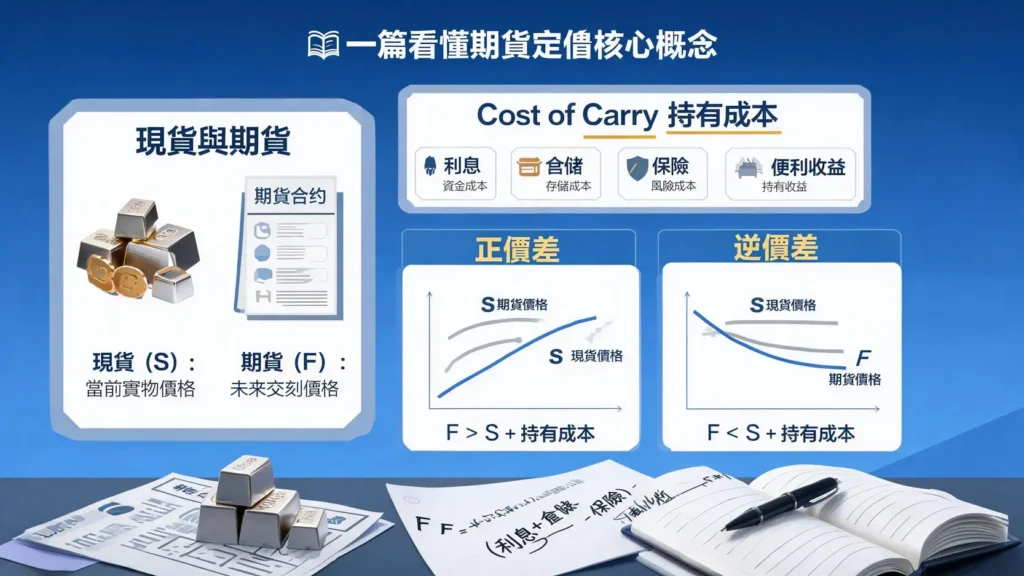 Costofcarry持有成本是什麼?一篇看懂期貨定價核心概念 Costofcarry持有成本是什麼?一篇看懂期貨定價核心概念