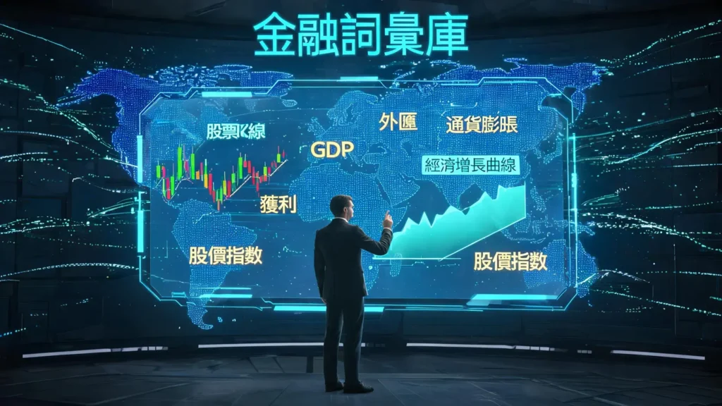 金融詞彙庫:2026最完整財經術語指南,看懂交易與經濟指標 金融詞彙庫:2026最完整財經術語指南,看懂交易與經濟指標