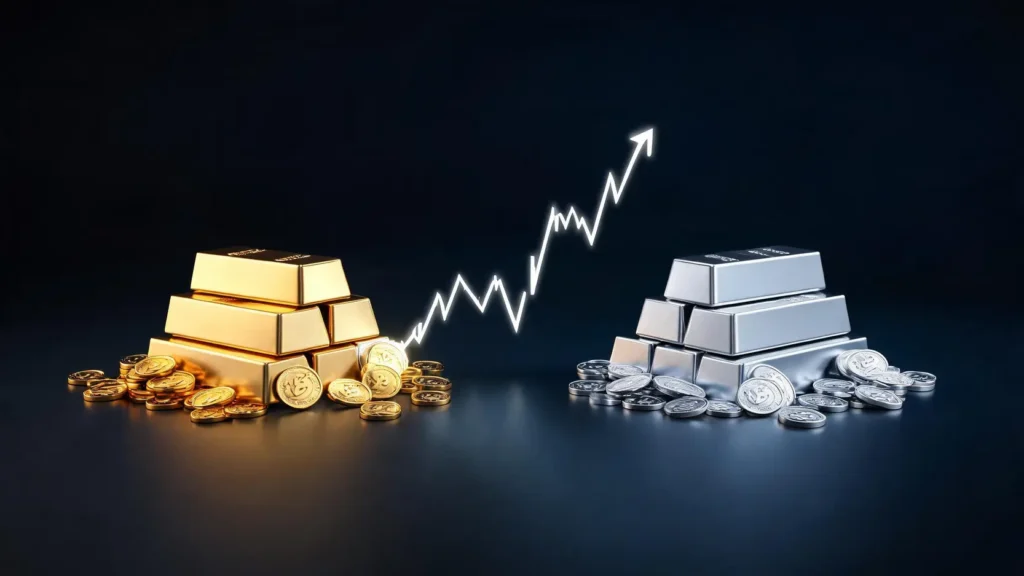 黃金 VS 白銀,哪個才是更適合你的投資?潛力、風險、報酬全方位大對決 黃金 VS 白銀,哪個才是更適合你的投資?潛力、風險、報酬全方位大對決