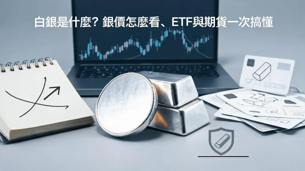 白銀是什麼?XAGUSD白銀價格怎麼看、ETF與期貨怎麼買一次搞懂 白銀是什麼?XAGUSD白銀價格怎麼看、ETF與期貨怎麼買一次搞懂