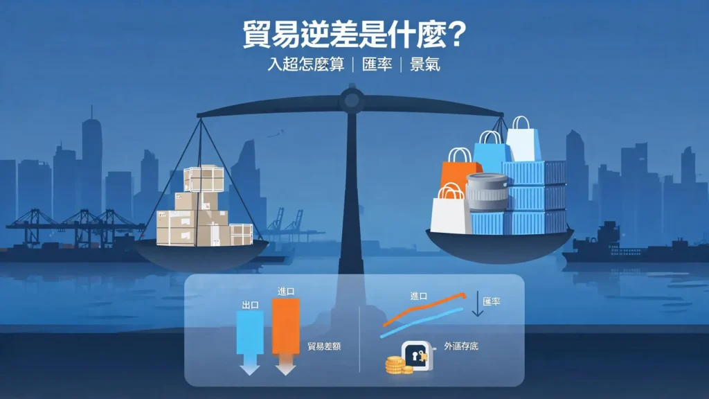 貿易逆差意思是什麼?入超怎麼算、對匯率與景氣的影響一次看懂 貿易逆差意思是什麼?入超怎麼算、對匯率與景氣的影響一次看懂