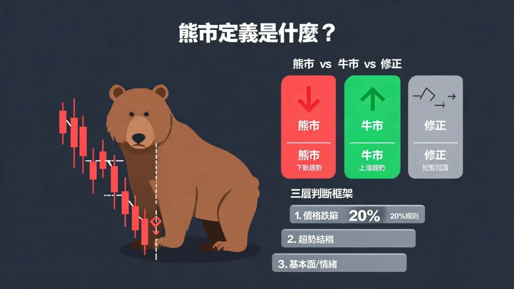 熊市定義是什麼?20%規則、特徵與判斷方式一次看懂 熊市定義是什麼?20%規則、特徵與判斷方式一次看懂