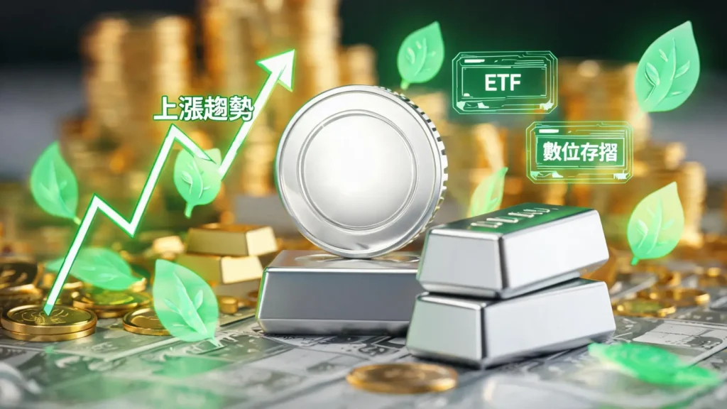 比黃金更刺激!2026白銀投資的4種方式與風險分析 (白銀存摺、ETF、實體) 比黃金更刺激!2026白銀投資的4種方式與風險分析 (白銀存摺、ETF、實體)