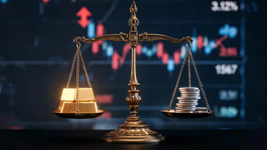 黃金與白銀比較:新手該選哪種?從金銀比、波動與風險全解析 黃金與白銀比較:新手該選哪種?從金銀比、波動與風險全解析