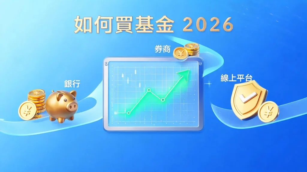如何買基金?2026新手必看3大購買管道與免手續費秘訣 如何買基金?2026新手必看3大購買管道與免手續費秘訣