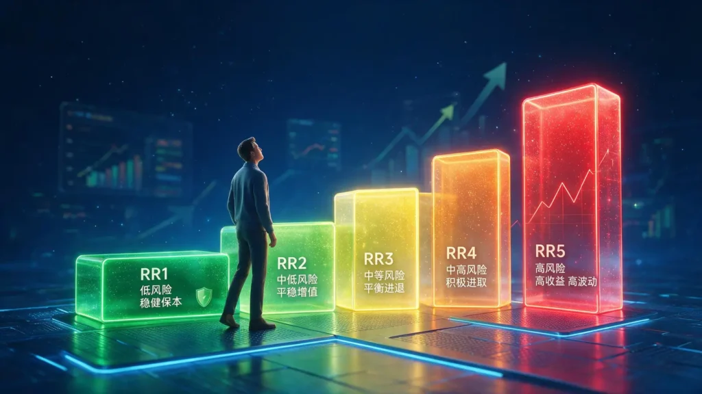 ETF風險等級RR1-RR5大解密：我適合哪一級？從保守到積極的資產配置戰略！