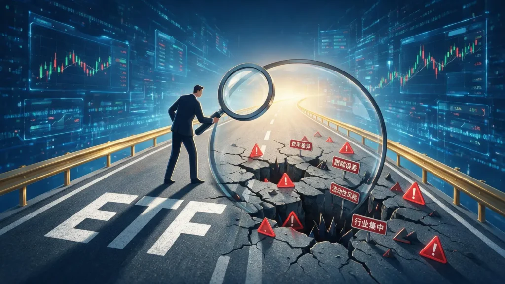 【2026 投資人必修】ETF 風險全拆解：不只追蹤誤差，這 5大隱形陷阱你注意到了嗎？